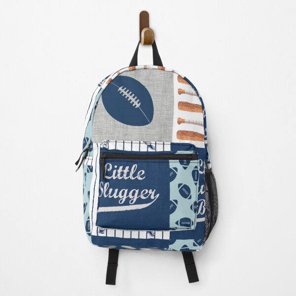 Item preview, Football Blue Navy pattern designed and sold by HarleyGarner.