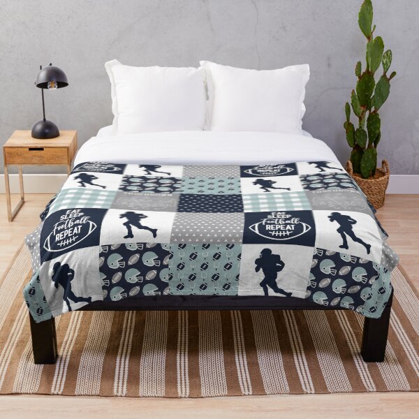 Item preview, Football eat sleep pattern designed and sold by HarleyGarner.