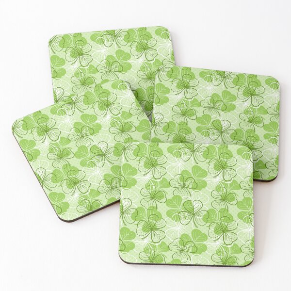 Item preview, Irish Seamless floral pattern with three leaf clover designed and sold by HarleyGarner.