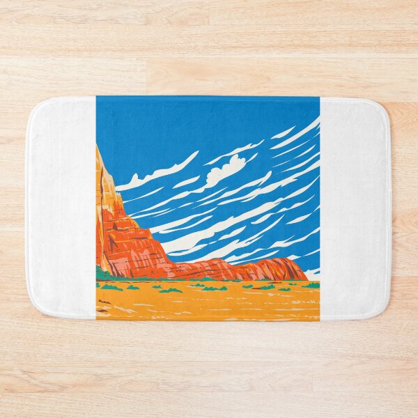 Item preview, Box Canyon in Kodachrome Basin State Park in Utah USA WPA Poster Art designed and sold by patrimonio.