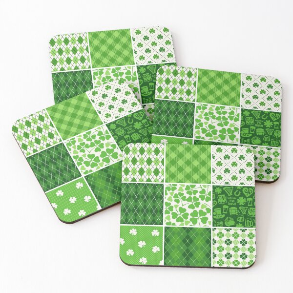 Item preview, Irish St Patrick's Day Seamless Patterns designed and sold by HarleyGarner.
