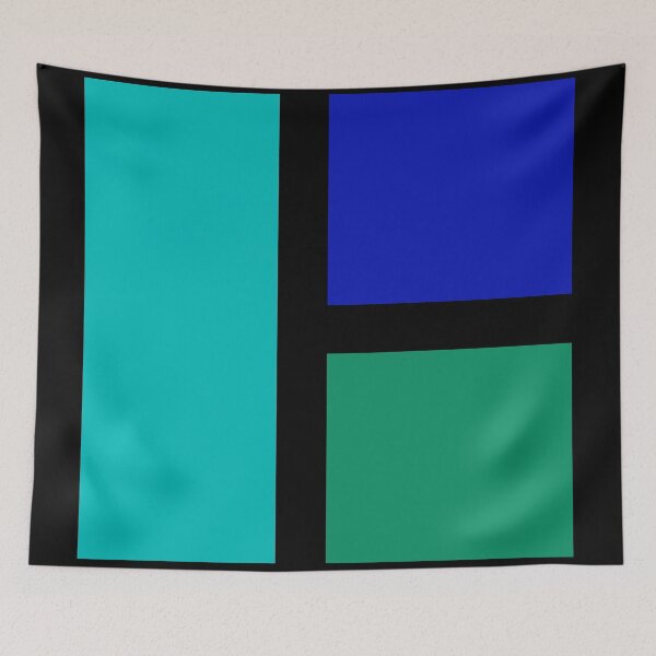Item preview, Blue Mondrian Mod designed and sold by NobodysHero.