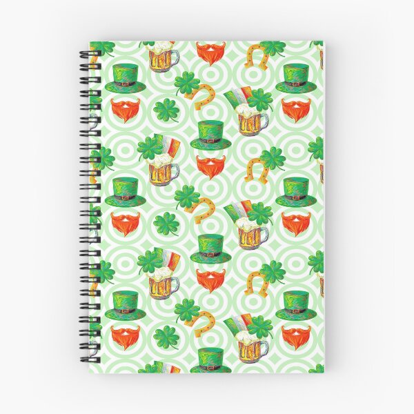 Item preview, Irish St. Patrick's Day party seamless pattern designed and sold by HarleyGarner.