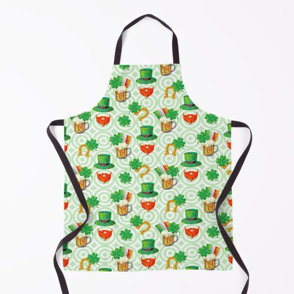 Item preview, Irish St. Patrick's Day party seamless pattern designed and sold by HarleyGarner.