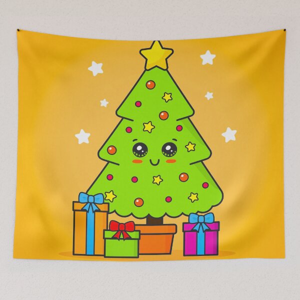 Item preview, Kawaii Christmas Tree designed and sold by KawaiiCrew.