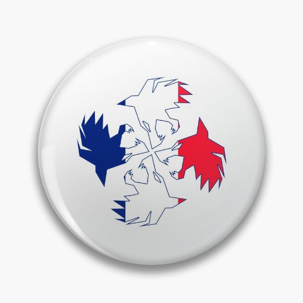 Item preview, Wolf Pack France Flag designed and sold by the Zarock Shop.