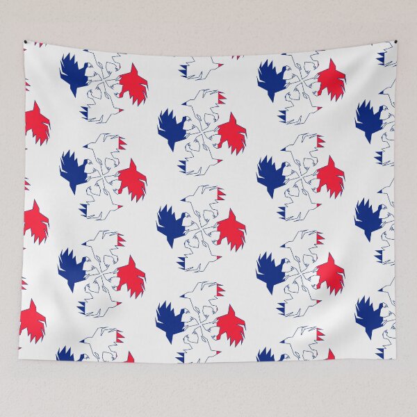 Item preview, Wolf Pack France Flag designed and sold by the Zarock Shop.