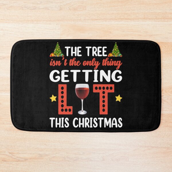 Item preview, the tree is not the only thing getting lit this christmas wine designed and sold by TheCarrier.