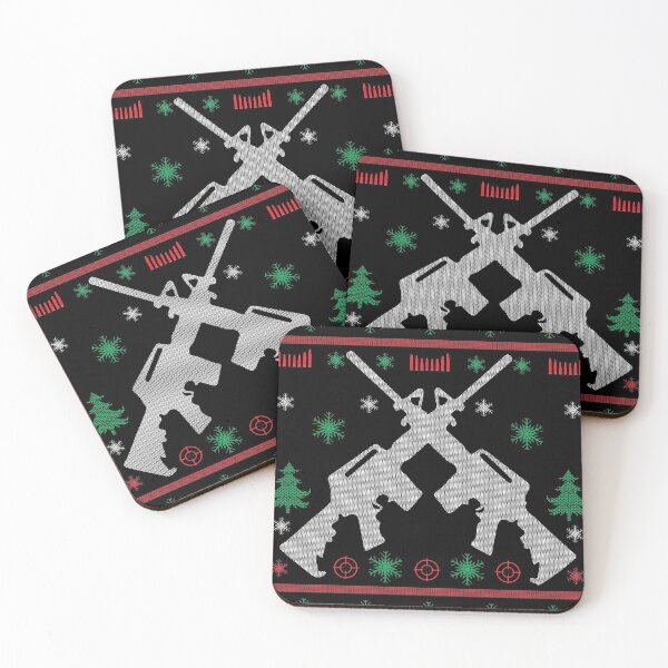 Item preview, I WANT RIFLE GUNS FOR CHRISTMAS UGLY CHRISTMAS SWEATER designed and sold by hasanmasud.