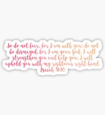 Isaiah 41:10 Sticker