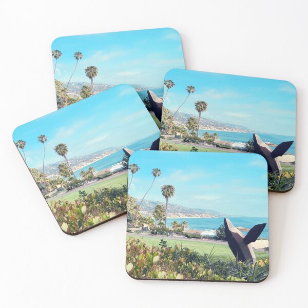 Item preview, Vintage Heisler Park Laguna Beach with Killer Whale Statue designed and sold by ColorfulPrints.