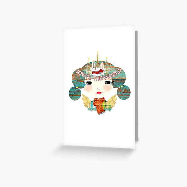 Item preview, Joy to the World Angel (Susannah) designed and sold by ruby + acorn.