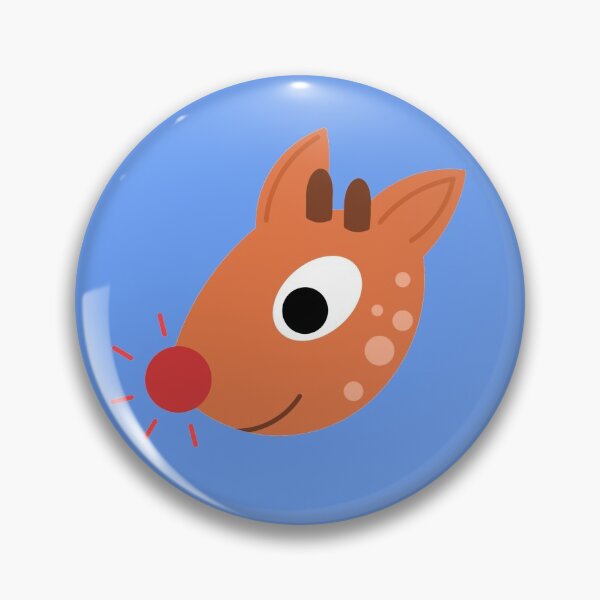 Item preview, Rudolph the red nosed reindeer designed and sold by HappyDayDoodles.