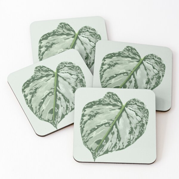 Item preview, Philodendron brandtianum leaf--tropical houseplant designed and sold by neatchicdesigns.