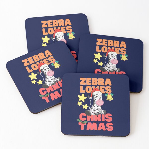 Item preview, Zebra Loves CHRISTMAS designed and sold by Keep Smiling.