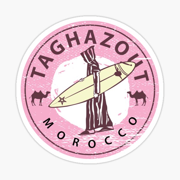 Vista previa del artículo con la obra «Taghazout, Marruecos», diseñado y vendido por charafArtcorner.