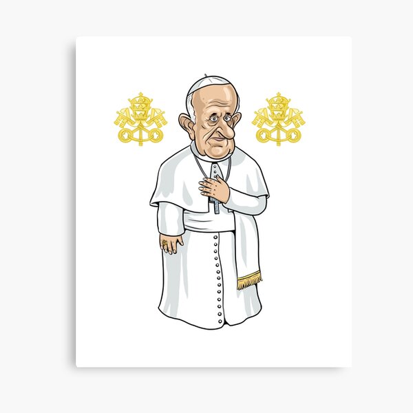 Pope Francis Canvas Print