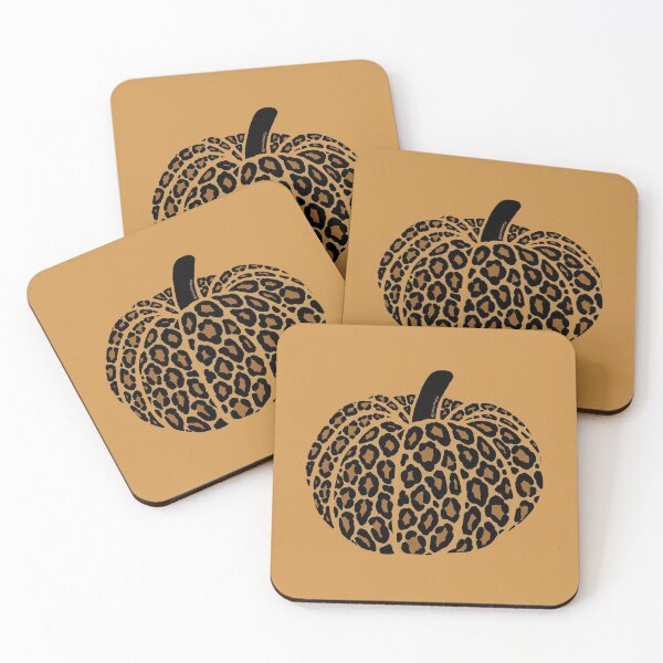 Item preview, Cute Leopard Print Pumpkin in Caramel Palette designed and sold by CircusCreative.