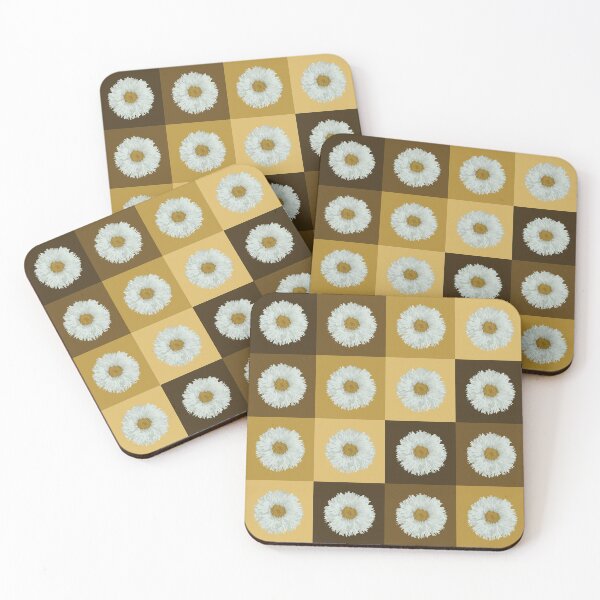 Item preview, Seamless beautiful white aster flower pattern designed and sold by darshants.