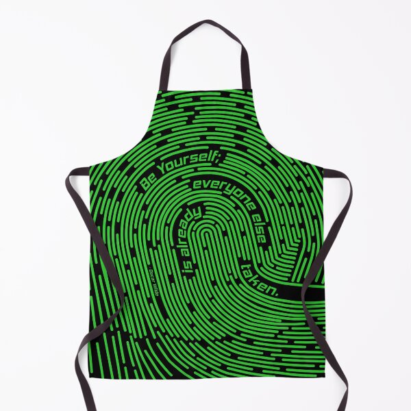 Artikelvorschau, Seien Sie sich selbst inspirierend Zitat Typografie Computer Fingerabdruck entworfen und verkauft von QuotesGraphic.