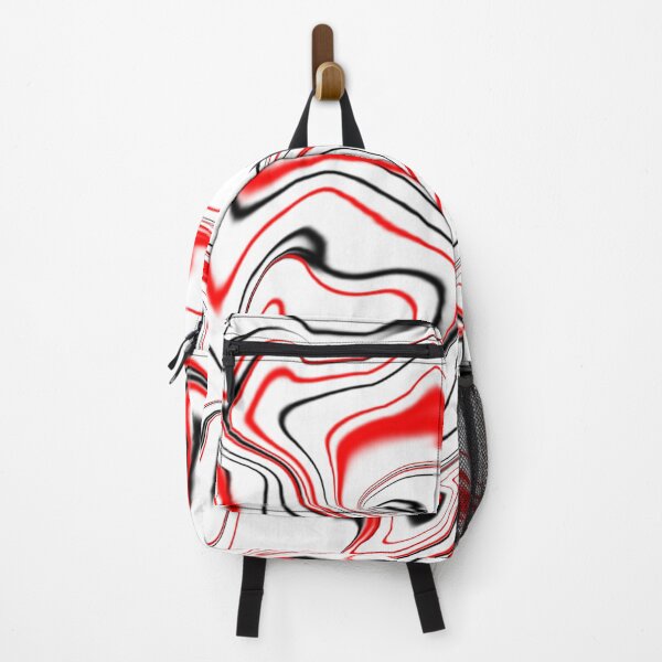 Item preview, White Red and Black Marble designed and sold by Tshirtstory.