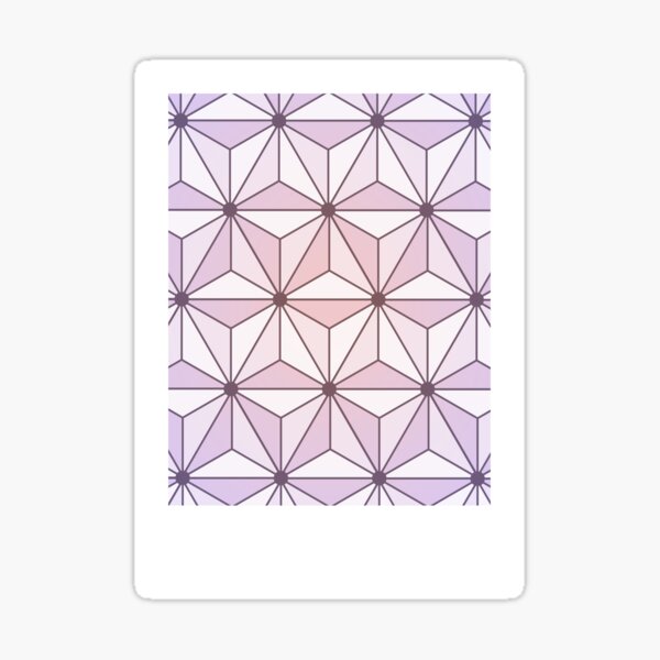 Sunrise Geometric Instant Photo Sticker