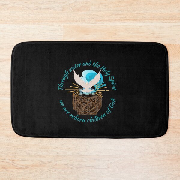 Item preview, Through water and the Holy Spirit we are reborn children of God designed and sold by CheekyGrace.