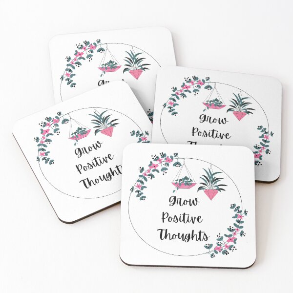 Item preview, Grow Positive Thoughts Plants  designed and sold by TheInkyOwl.