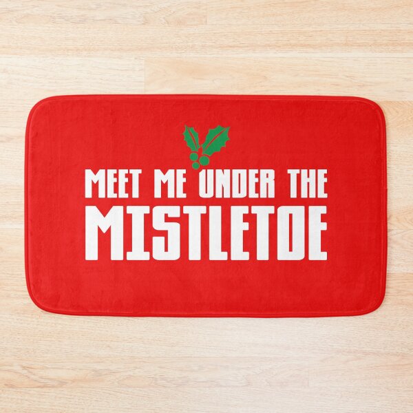 Item preview, Meet me under the Mistletoe. Santa approves! designed and sold by Capiral Bucketlist.