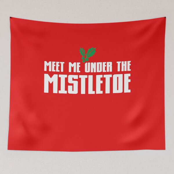 Item preview, Meet me under the Mistletoe. Santa approves! designed and sold by Capiral Bucketlist.