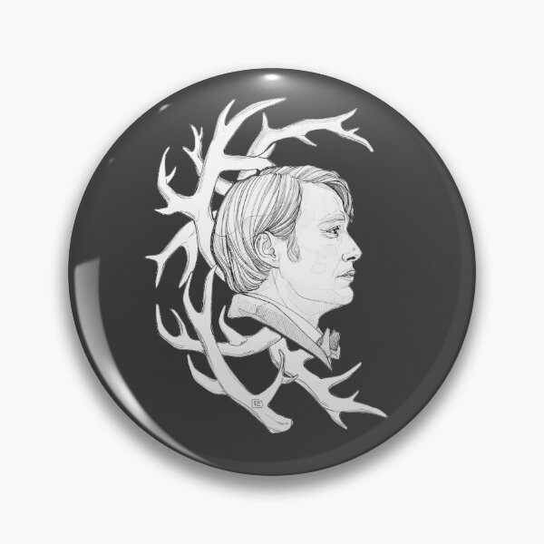 Item preview, Hannibal Lecter black and white designed and sold by k-dreamcatcher.