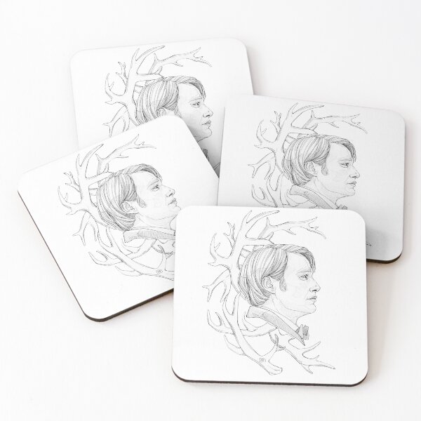 Item preview, Hannibal Lecter black and white designed and sold by k-dreamcatcher.