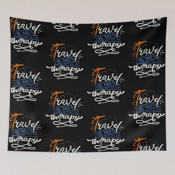 Item preview, Travel Is My Therapy designed and sold by FOX1999-Design.