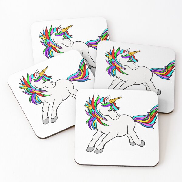 Item preview, Christmas evil unicorn  designed and sold by smart271.