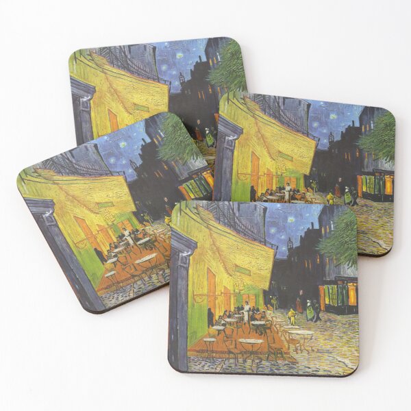 Item preview, Cafe at Night Painting designed and sold by ChrisSideHustle.