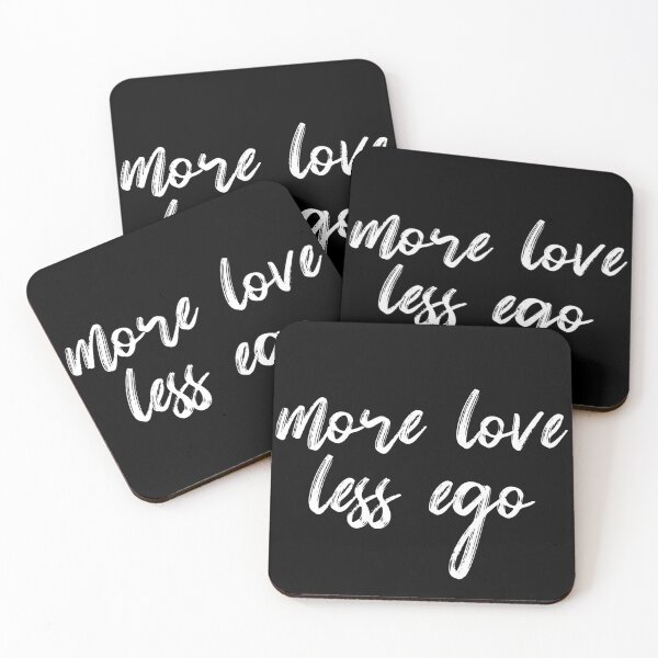 Item preview, More love less ego | Cool positivity designed and sold by Merch Extreme.