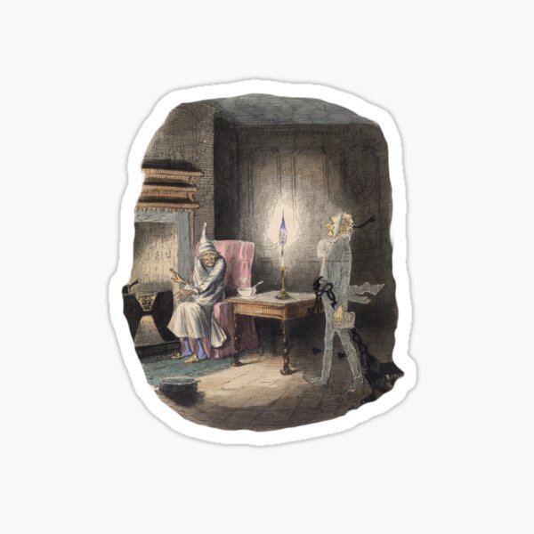 Marley’s Ghost - A Christmas Carol Sticker
