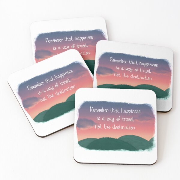 Item preview, Happiness is a way of travel, not the destination designed and sold by missho11iday.