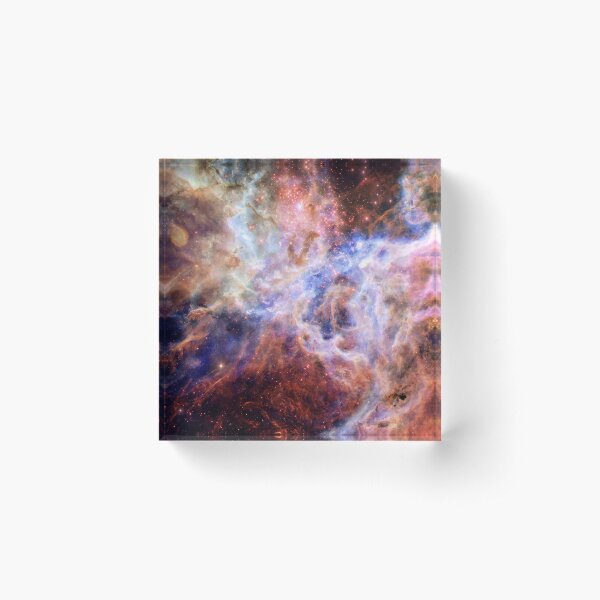 Tarantula Nebula (no text only pic) Acrylic Block