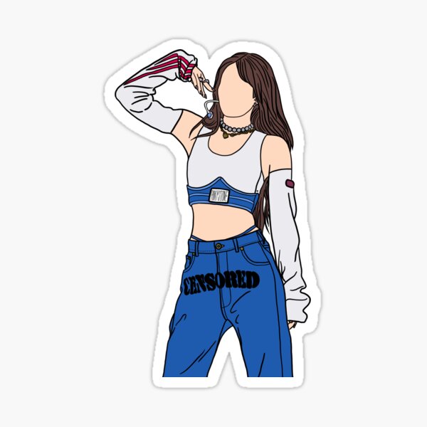 Blackpink Rosé Hank  Sticker for Sale by boxxph