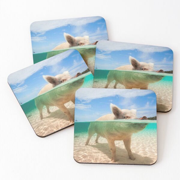 Item preview, Beach Pig designed and sold by MorningFive.