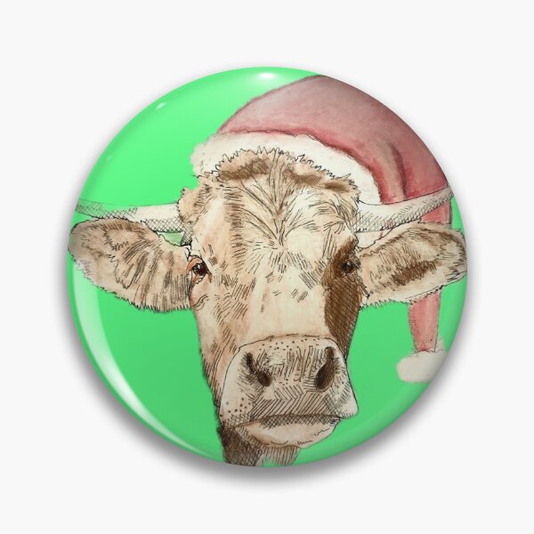 Item preview, Merry Christmas Cow Farm Filthy Animal designed and sold by ClosLineDesigns.