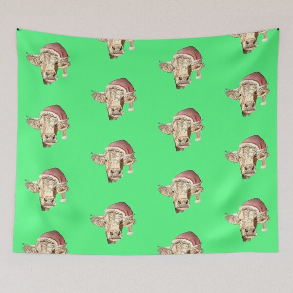 Item preview, Merry Christmas Cow Farm Filthy Animal designed and sold by ClosLineDesigns.