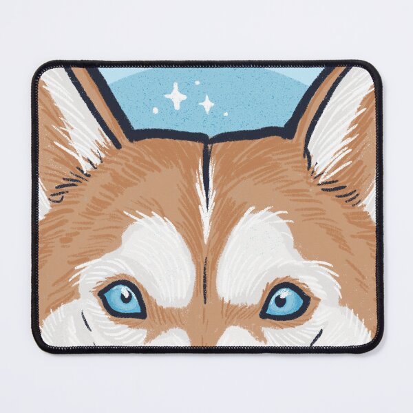 Item preview, Blue-eyed Red Husky designed and sold by CircusCreative.