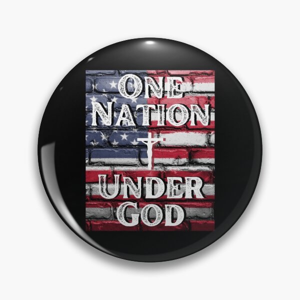 Item preview, One Nation Under God - Jesus on the Cross - American Flag - Original by Boo-da-chay designed and sold by Boo-da-chay.