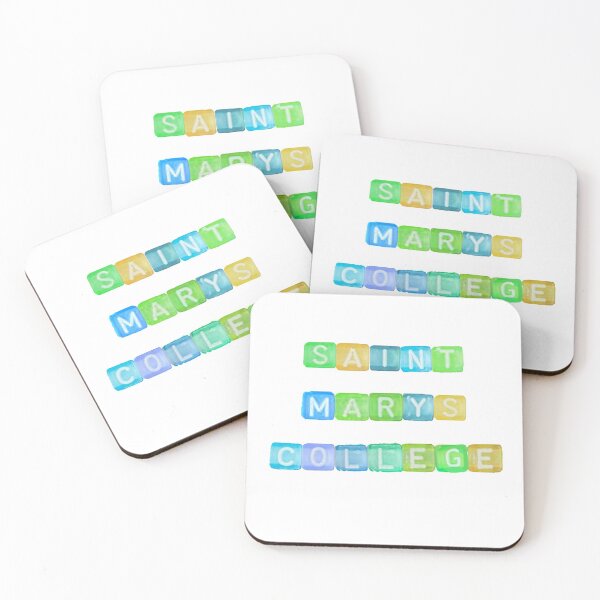 Item preview, close letter beads saint mary's college designed and sold by emma-pano.