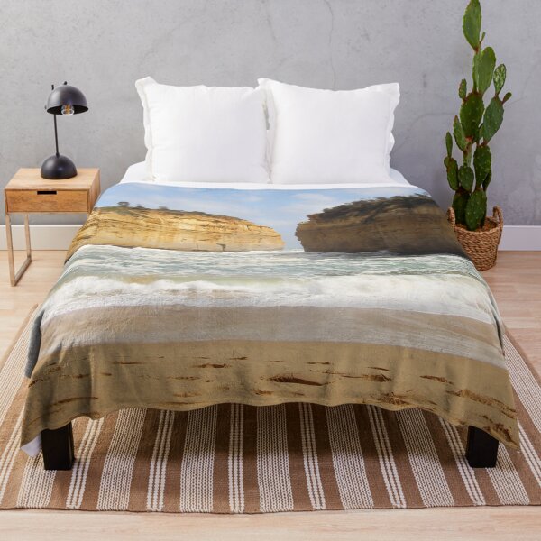 Lock Ard Gorge- 12 Apostles- Great Ocean Road Throw Blanket