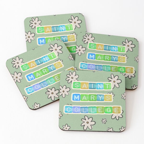 Item preview, saint mary's college groovy flowers beads designed and sold by emma-pano.