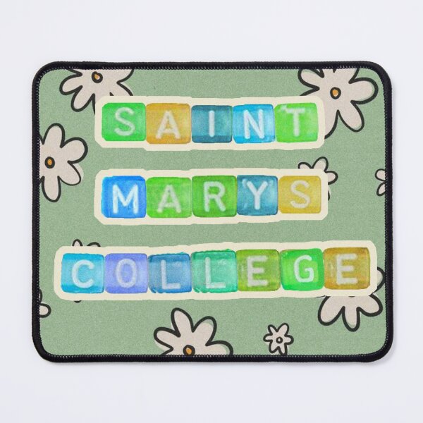 Item preview, saint mary's college groovy flowers beads designed and sold by emma-pano.