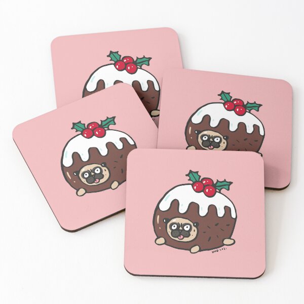 Item preview, Pug in Christmas pudding designed and sold by Ken Hamala.